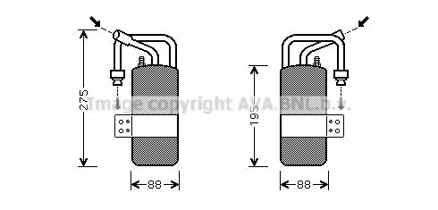 AVA QUALITY COOLING Осушитель, кондиционер FDD386